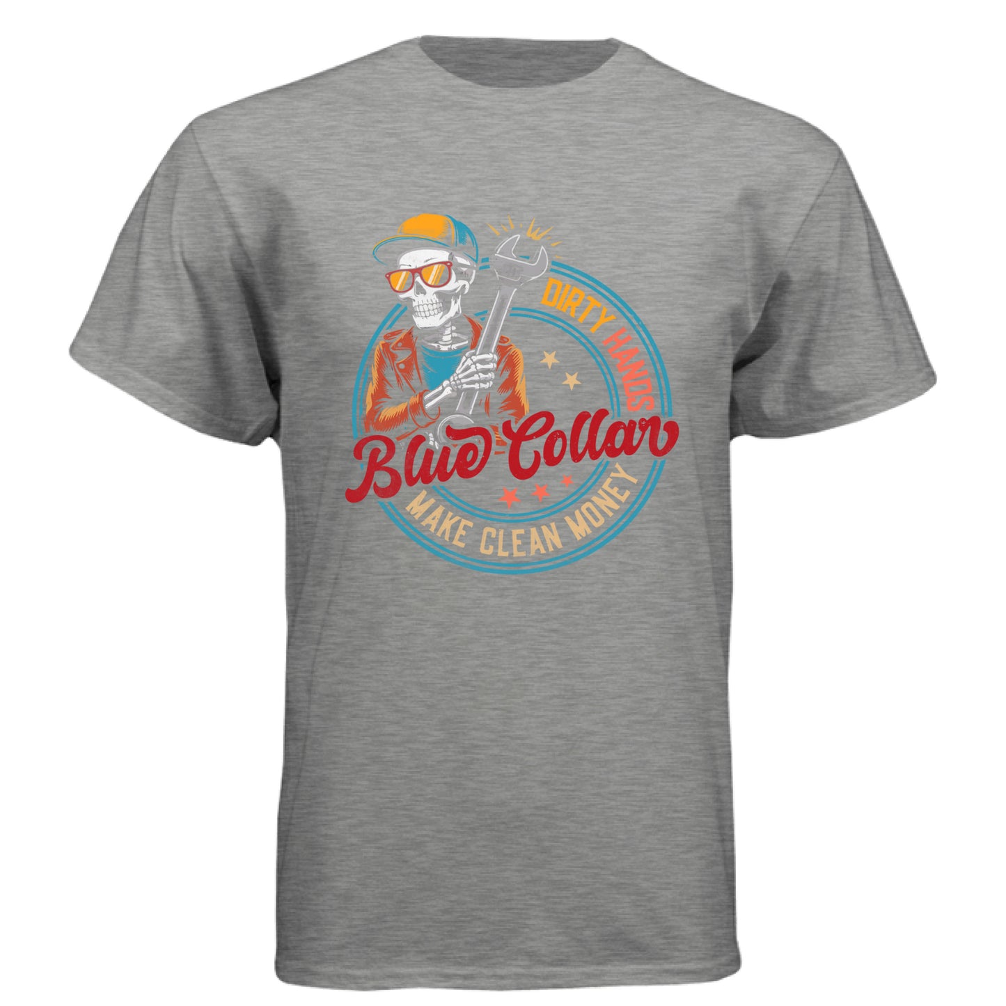 Dark Heather Grey (60/40) - FRONT